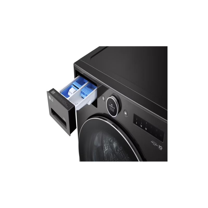Lg COMBO LAVADORA Y SECADORA 23KG A GAS COLOR NEGRO WM23C/DF74B